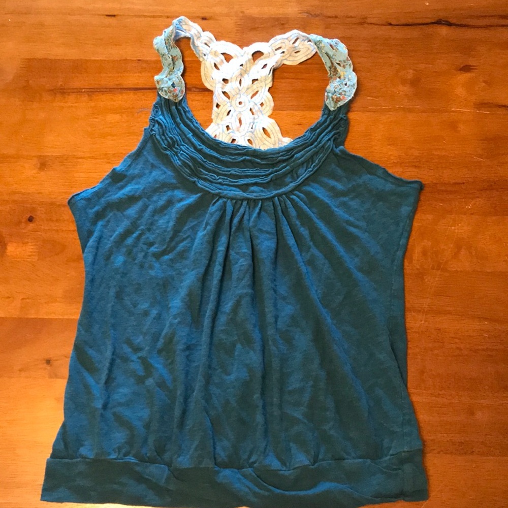 🟣 Boho Eyelash Couture Tank Top Sz. XL